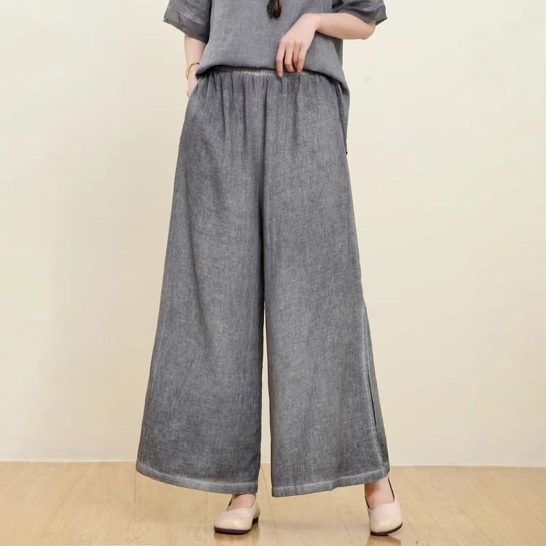 Femme Relaxed Fit Bred Linned Culottes Stilla