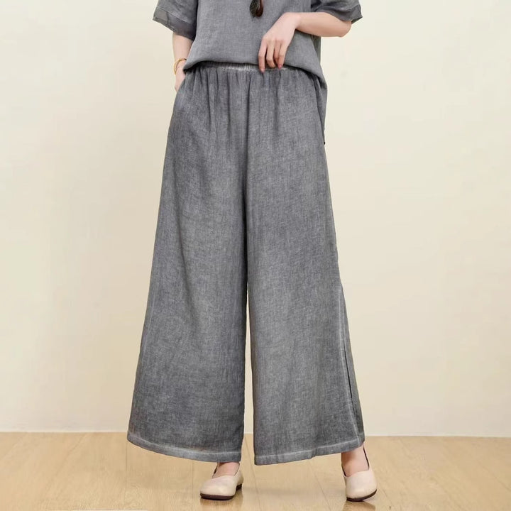 Femme Relaxed Fit Bred Linned Culottes Stilla