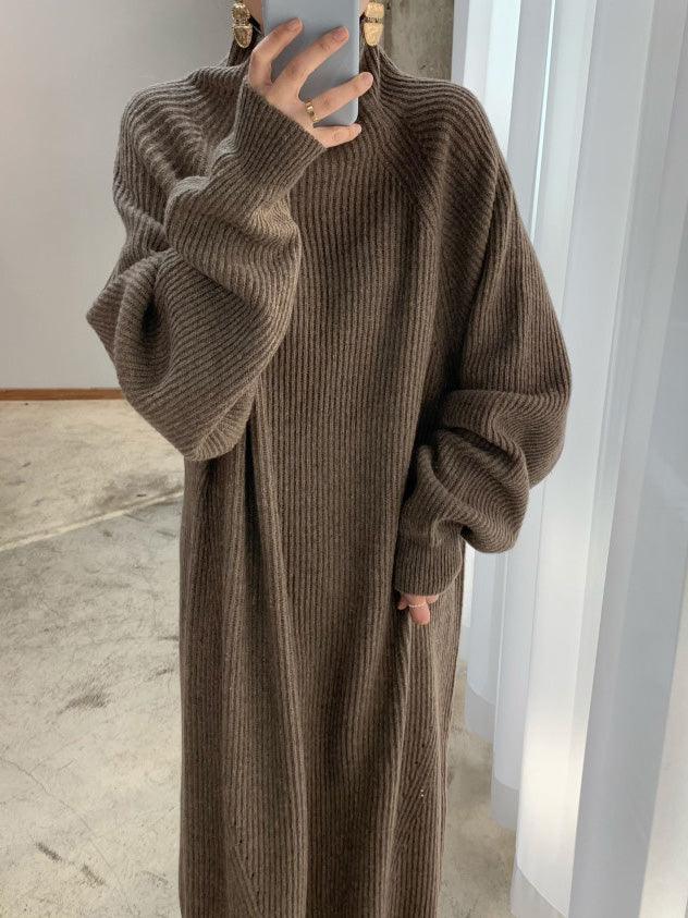 Stilla | Casual Kjole Med Rullekrave
