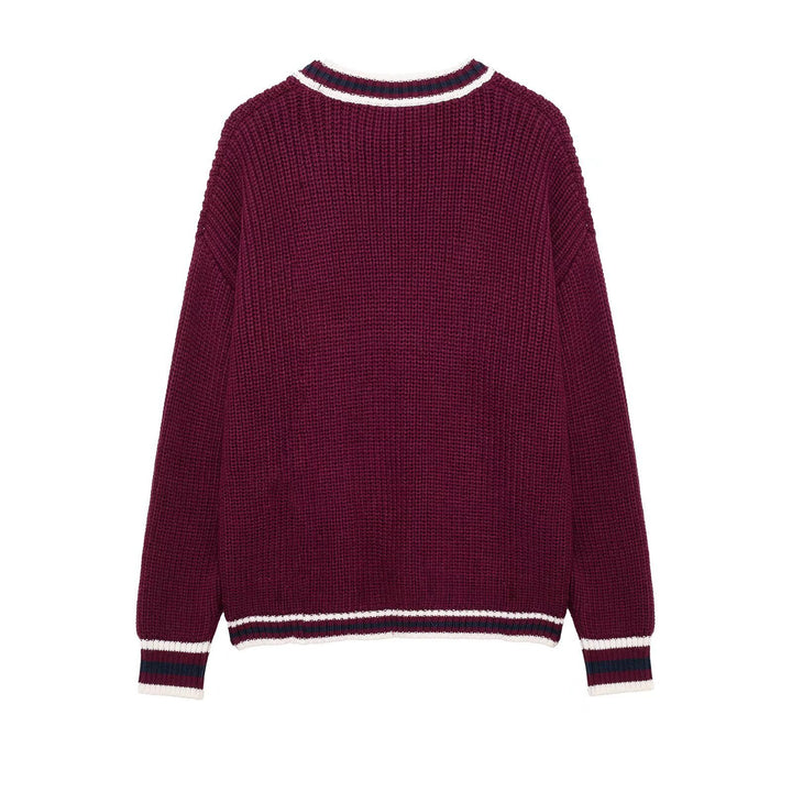 Femme Vaffelstrik-Cardigan Stilla