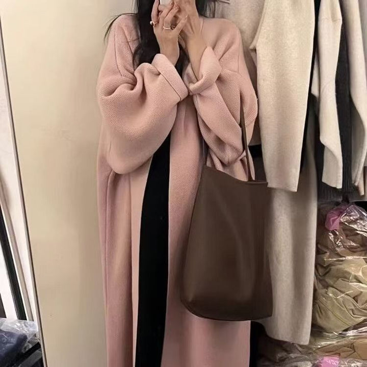 Kvinders elegante og varme oversized cardigan Stilla