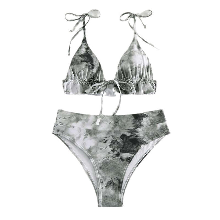 Dame Tie-Back Trekant-Bikini-Sæt Stilla