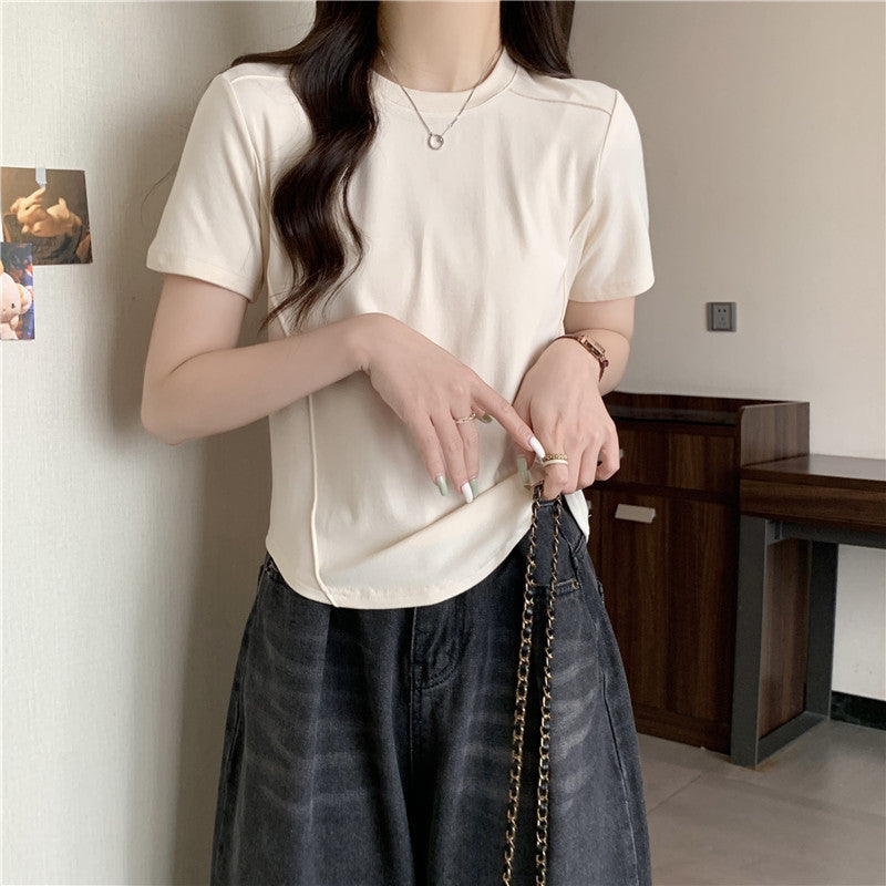 Femme Classic Korte Ærmer Boxy T-Shirt Stilla