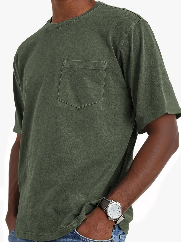 Herre Fritid Pocket T-Shirt Stilla