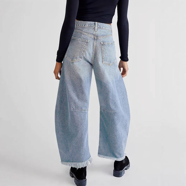 Damer Løse Jeans i Vintage-look Stilla