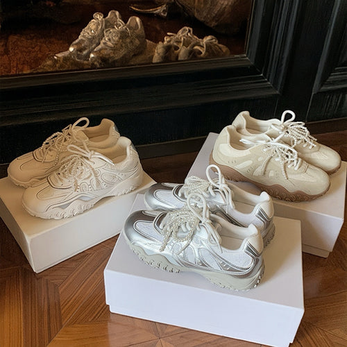 Kvinder Stilfulde Mesh Løbesneakers Stilla