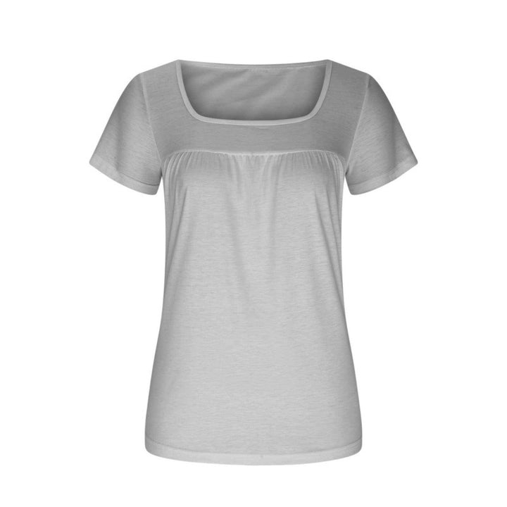 Dame Behagelig T-shirt med firkantet udskæring Stilla