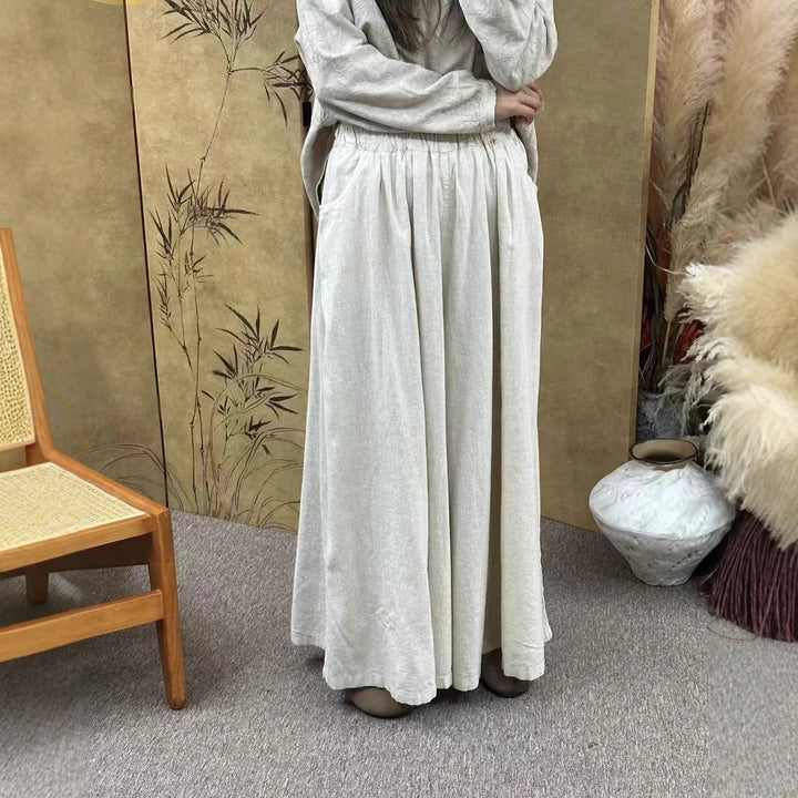 Femme Relaxed Fit Høj talje Maxi-bukser Stilla