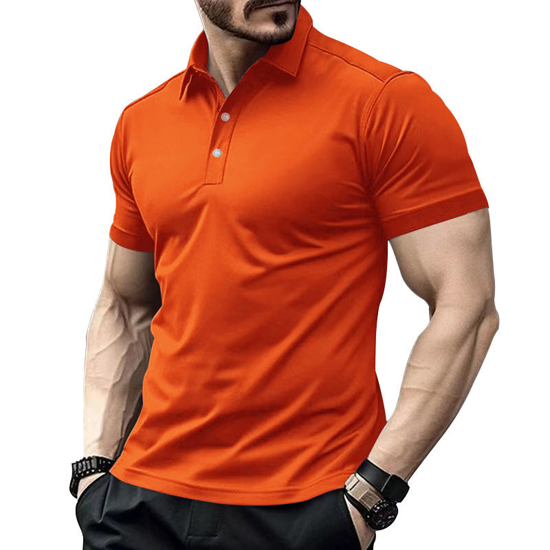 Herrer sporty polo t-shirt med fugttransporterende teknologi Stilla