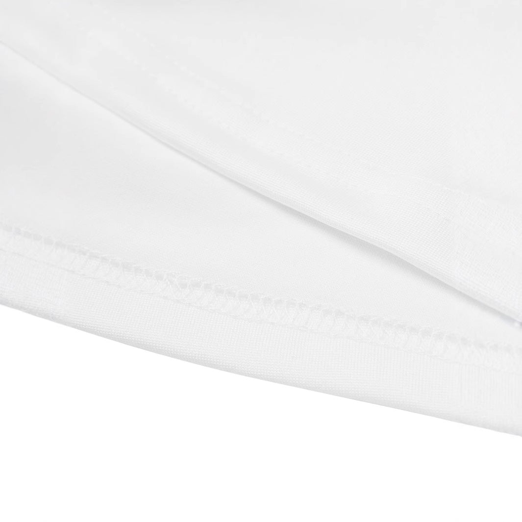 Dame Crop-T-Shirt med kreativt børnetegning mønster Skovae