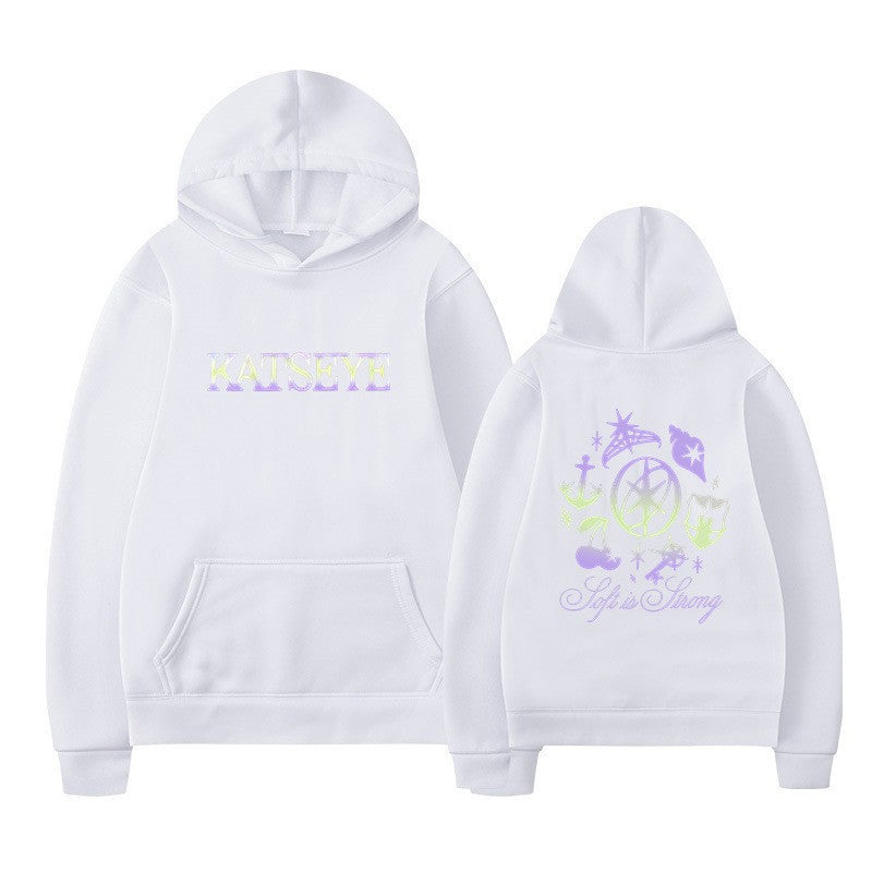 Dame Hoodie med Kreativ Grafisk Skovae