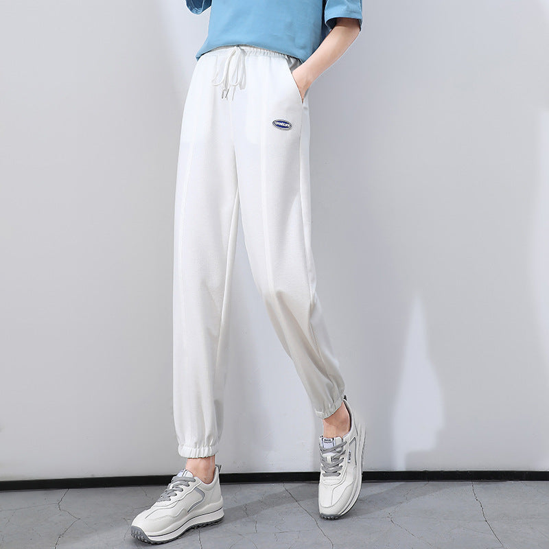 Dame fritids sweatpants i sporty snit med praktiske lommer Stilla