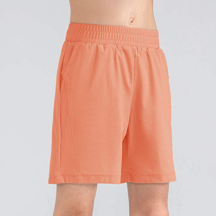 Drenge sporty fritidsshorts med praktisk elastisk talje og åndbart materiale Stilla