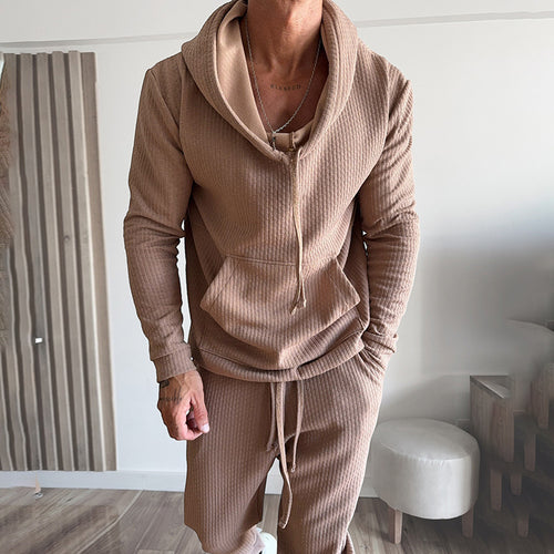 Herrer komfortabel Sweatpants med høj krave Stilla