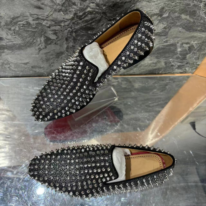 Herrer Luxe Nitter Slip-On Sko Stilla