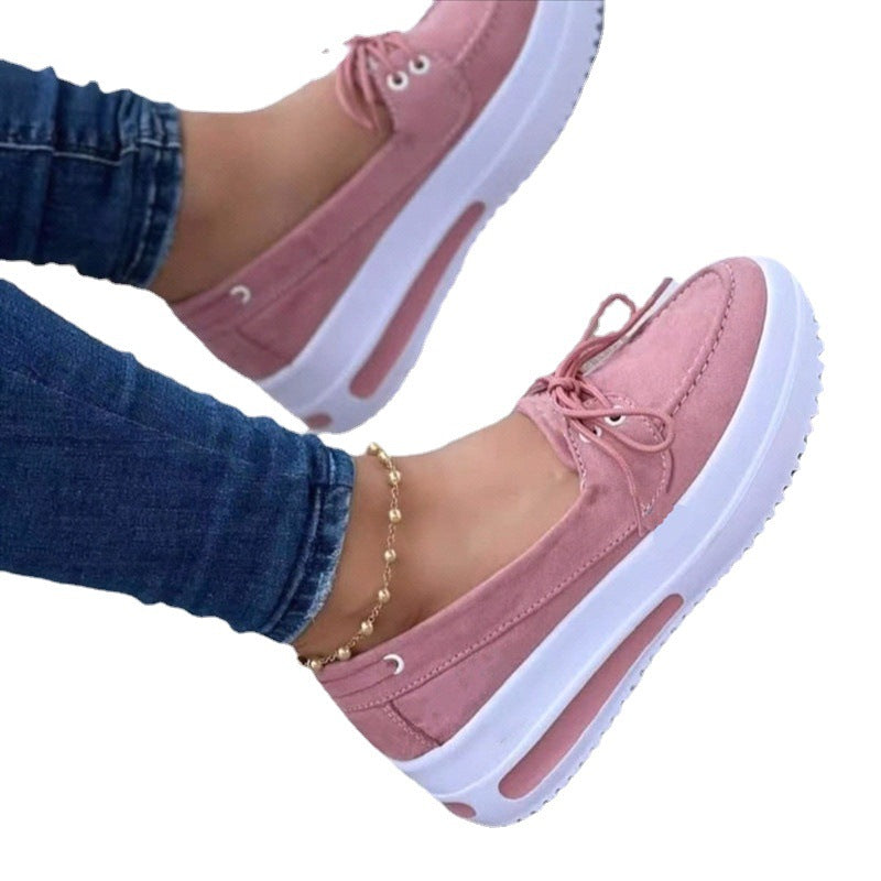 Dame Slip-On Sneakers med blød overfladestruktur og skridsikker sål Stilla