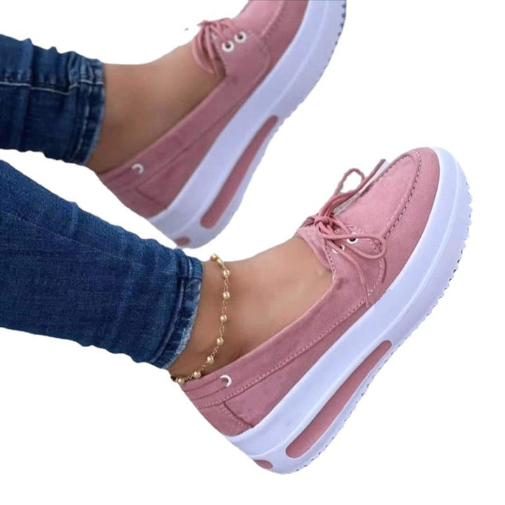 Dame Slip-On Sneakers med blød overfladestruktur og skridsikker sål Stilla