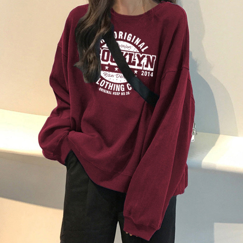 Femme Overstørrelse Grafik Sweatshirt med unikt design Stilla