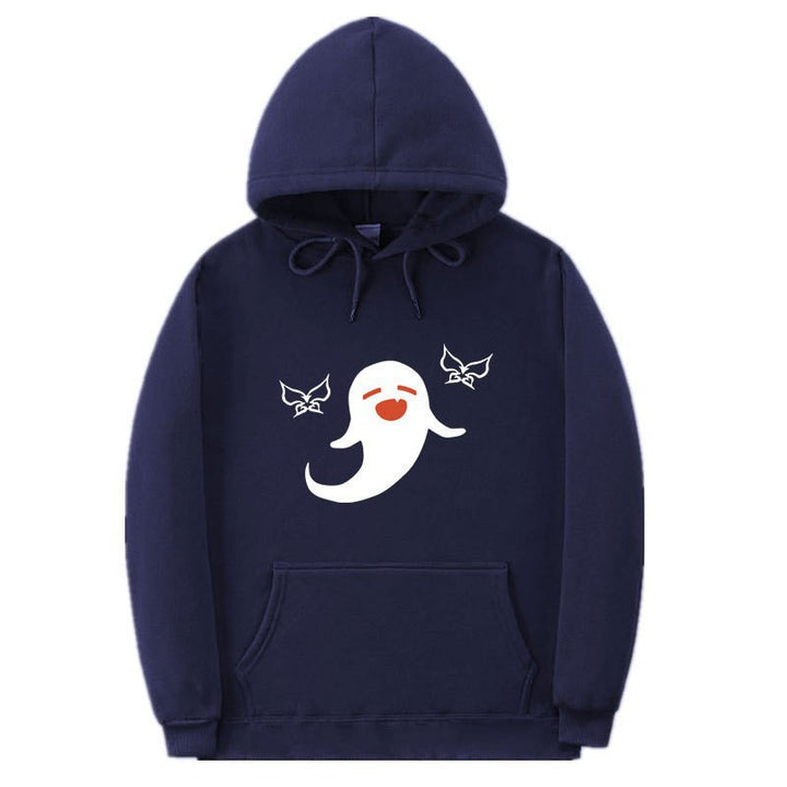 Dame Hoodie med Legende Spøgelse Design Skovae