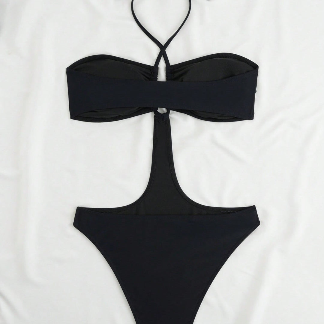 Dame badedragt med forførende cut-out design Skovae