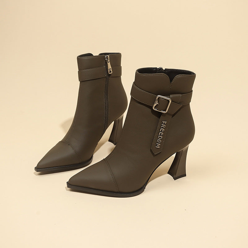 Femme Stiletto Ankel Støvler Stilla