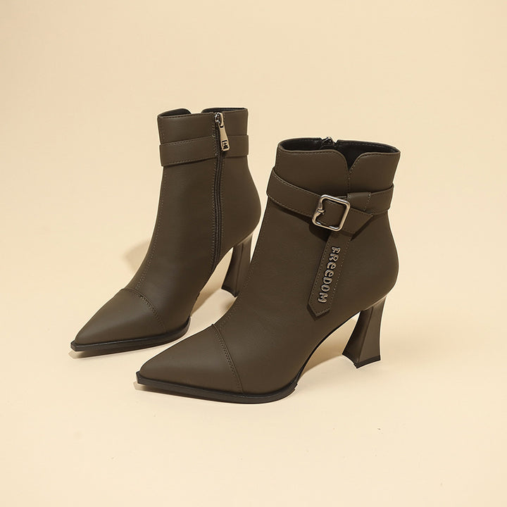 Femme Stiletto Ankel Støvler Stilla
