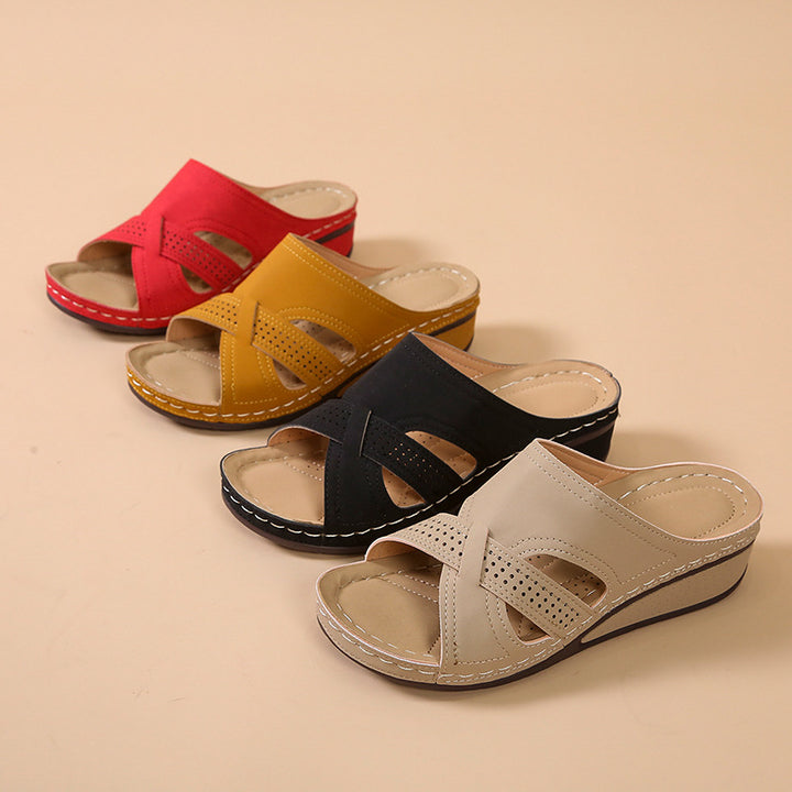 Dame Wedge-sandaler med ergonomisk sål og moderne snit Stilla