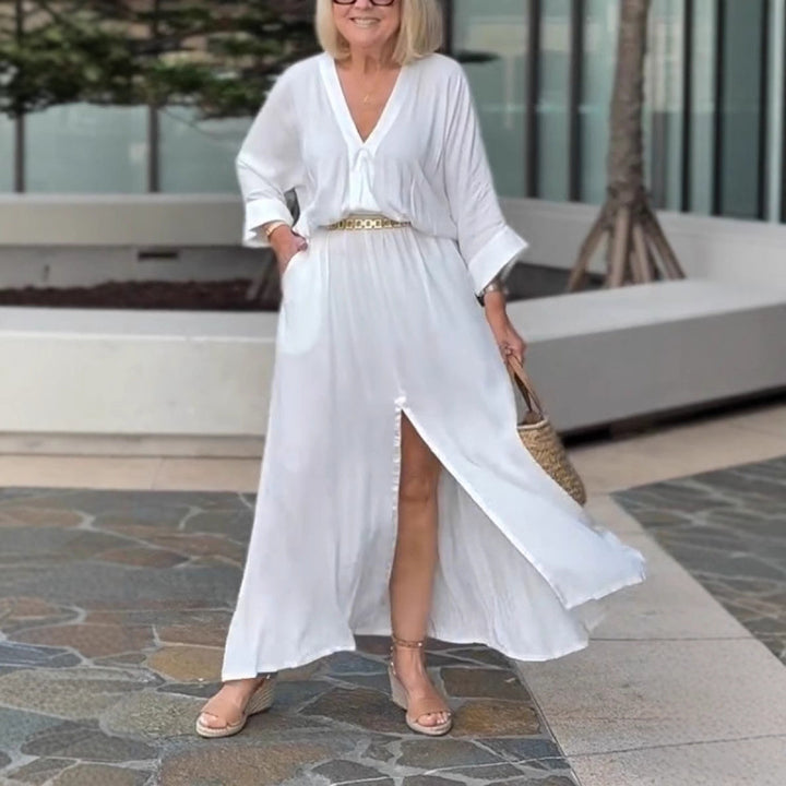 Dame lang jumpsuit med elegant snit Stilla