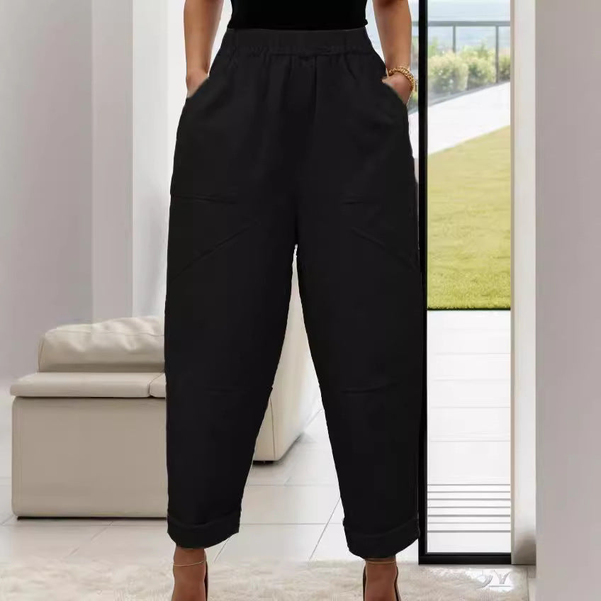 Dame Relaxed Fit Utility-Bukser Stilla