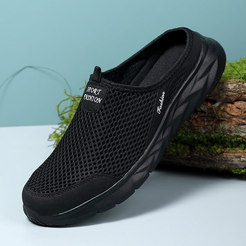 Herrer Letvægts Åndbare Slip-On Gå Sko Stilla