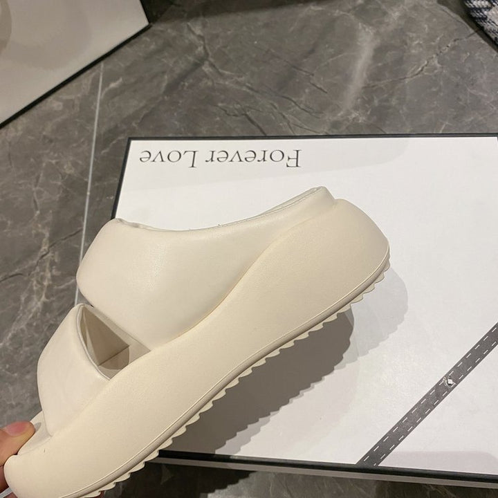 Dame Komfortable Sandaler med bred remdesign og blød sål Stilla