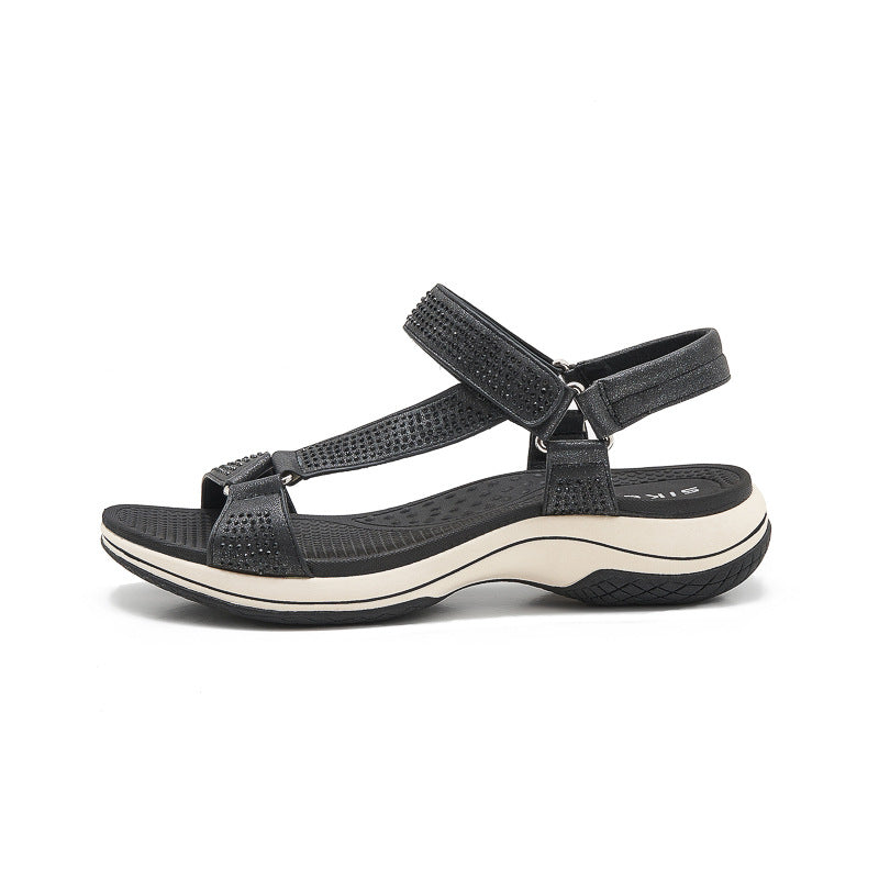 Dame komfortable sandaler med åndbare stropper Stilla
