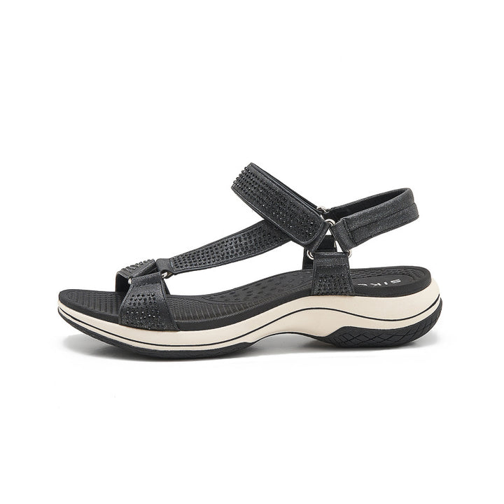 Dame komfortable sandaler med åndbare stropper Stilla
