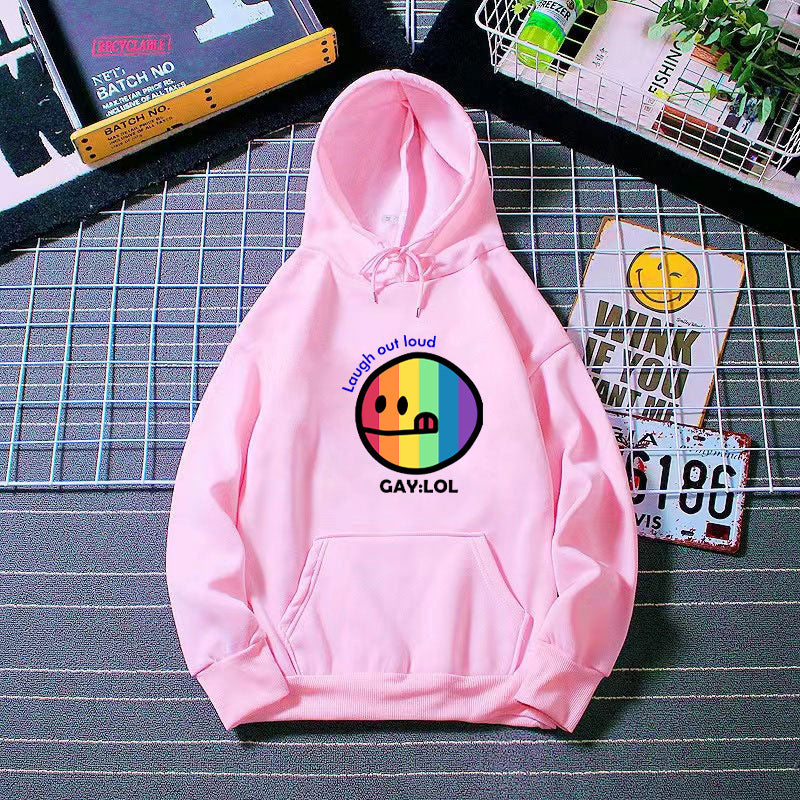 Kvinder hoodie med farverig grafisk print Skovae