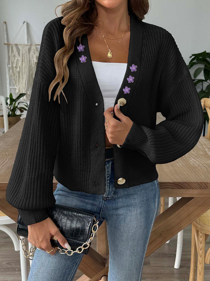 Dame afslappet strikcardigan Stilla