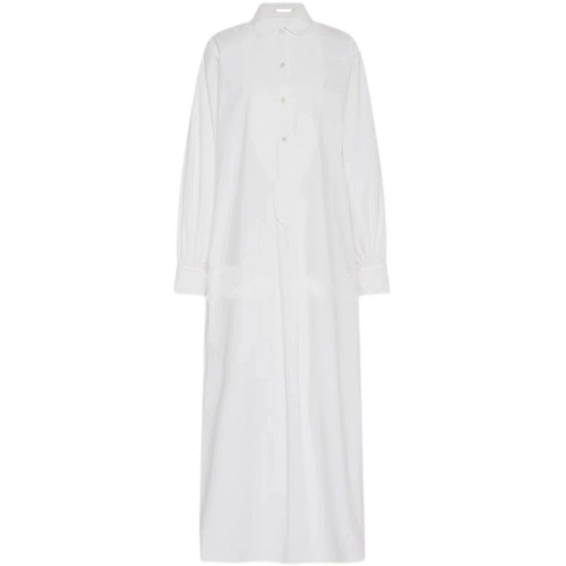 Kvinders elegante og løse skjortekjole Stilla