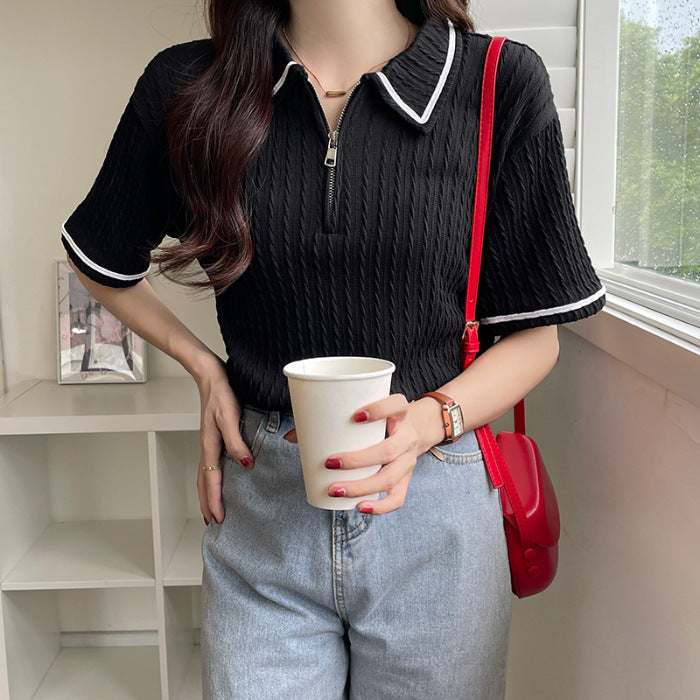 Femme Chic Lynlås-Kravebluse Stilla