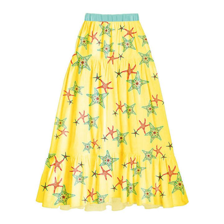 Dame Én-delt Badedragt med maritime motiver og elegante udsmykninger Stilla