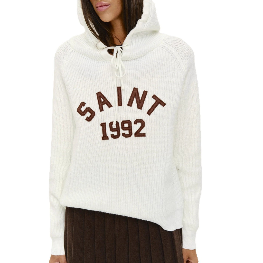 Kvinders komfortable hoodie med klassisk branding Stilla