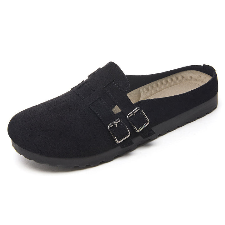 Femme Slip-On Clogs med justerbart spænde design Stilla