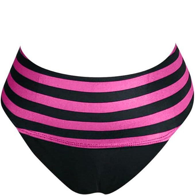 Dame Bikini-sæt med elastiske stropper og moderigtigt knudedetail Stilla