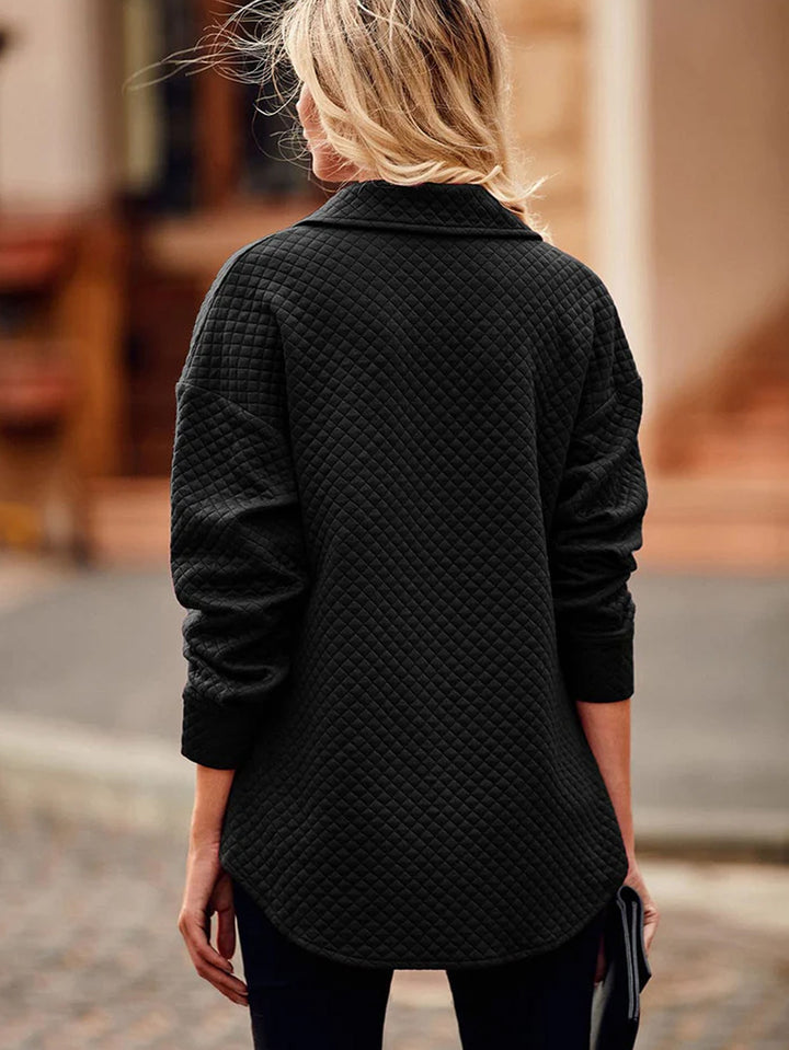 Dame quiltet Overshirt Stilla