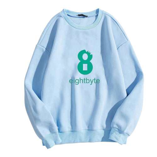 Kvindernes hyggelige sweatshirt med modern print Skovae