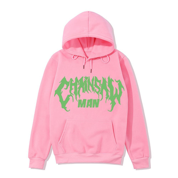 Herre hoodie med unik grafisk design Skovae