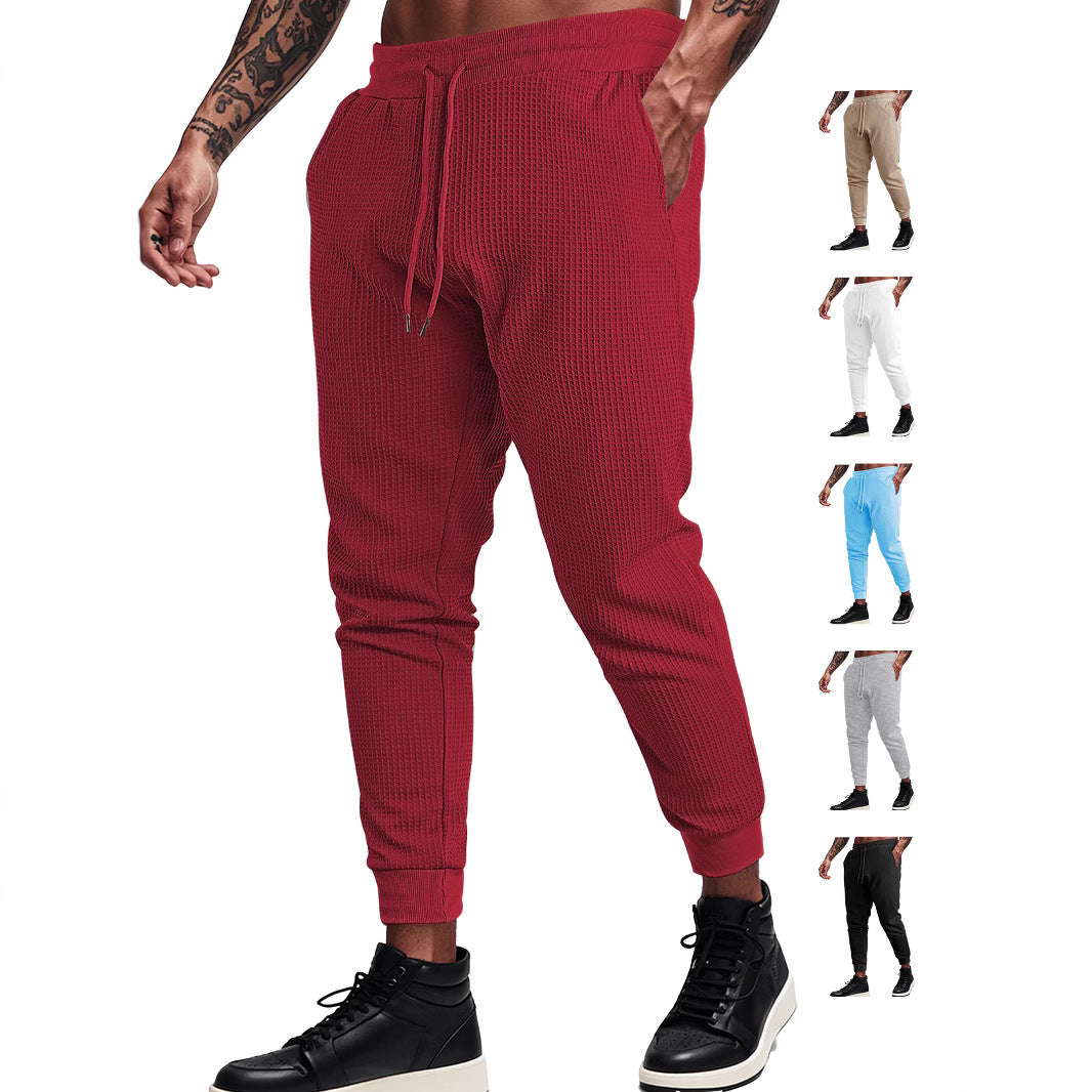 Herrer fritids-joggingbukser med åndbar struktur og justerbar talje Stilla