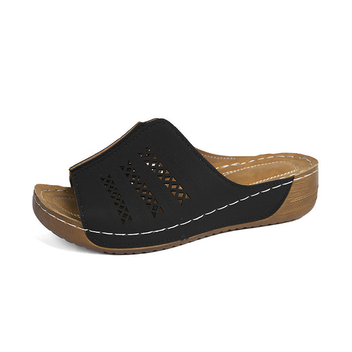 Stilfulde Dame-Casual-Slidesandaler Stilla