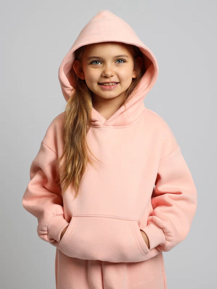 Dame afslappet hoodie med blødt indvendigt foder og praktiske lommer Stilla
