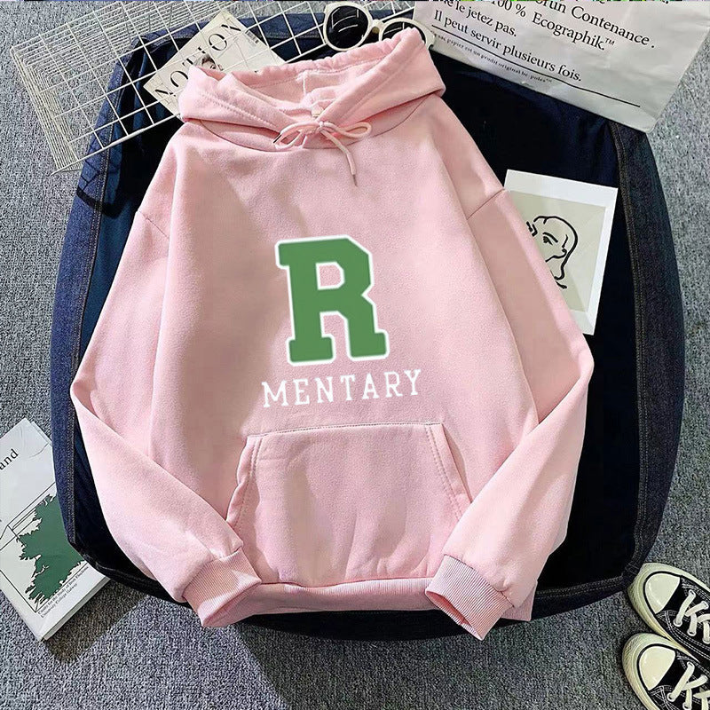 Kvinde Hoodie med Stilig Print Skovae