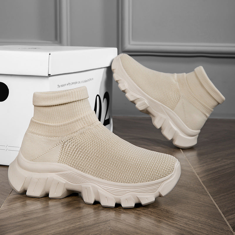Damer High-Top Åndbare Fitness Sneakers Stilla