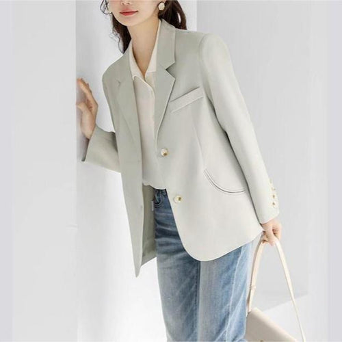Kvinders elegante blazer med fine knapdetaljer og skræddersyet silhuet Stilla